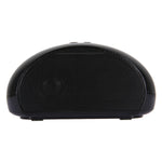 com microfone incorporado, suporte para chamadas mãos-livres, cartão TF, entrada AUX e rádio FM, distância Bluetooth: 10m