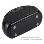 com microfone incorporado, suporte para chamadas mãos-livres, cartão TF, entrada AUX e rádio FM, distância Bluetooth: 10m