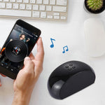 com microfone incorporado, suporte para chamadas mãos-livres, cartão TF, entrada AUX e rádio FM, distância Bluetooth: 10m