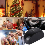com microfone incorporado, suporte para chamadas mãos-livres, cartão TF, entrada AUX e rádio FM, distância Bluetooth: 10m