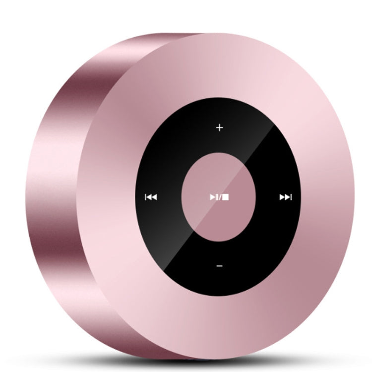 Coluna estéreo Bluetooth portátil A8 com microfone incorporado, suporte para chamadas mãos-livres / cartão TF / entrada AUX, rosa, prata, dourado, cinzento, vermelho