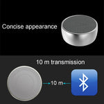 Coluna Bluetooth portátil BS01, suporte para chamadas mãos-livres, cartão TF e entrada AUX