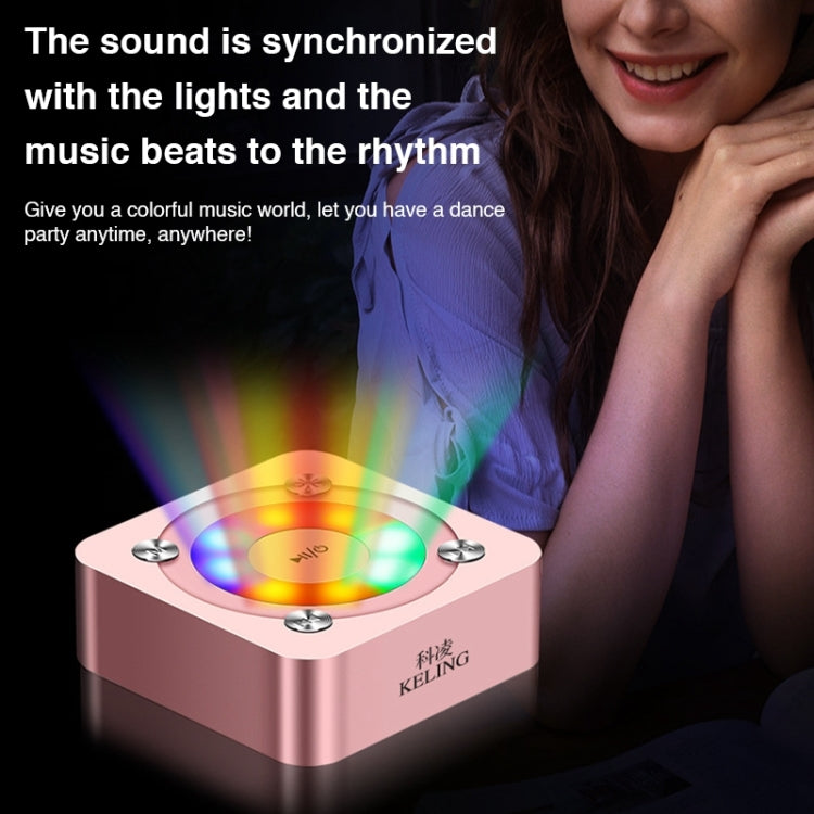 Coluna estéreo Bluetooth portátil A9 com microfone incorporado e luz, suporte para chamadas mãos-livres, cartão TF e entrada AUX, distância Bluetooth: 10m, com luz (dourado), com luz (preto), com luz (rosa dourado)