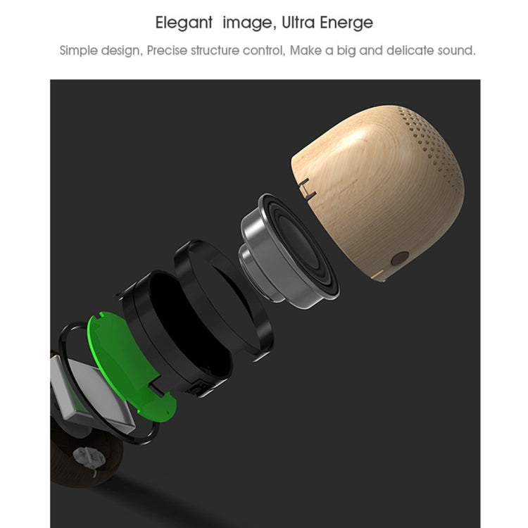 Coluna Bluetooth portátil A020 Nut Outdoor V2.1 com microfone, suporte para chamadas mãos-livres