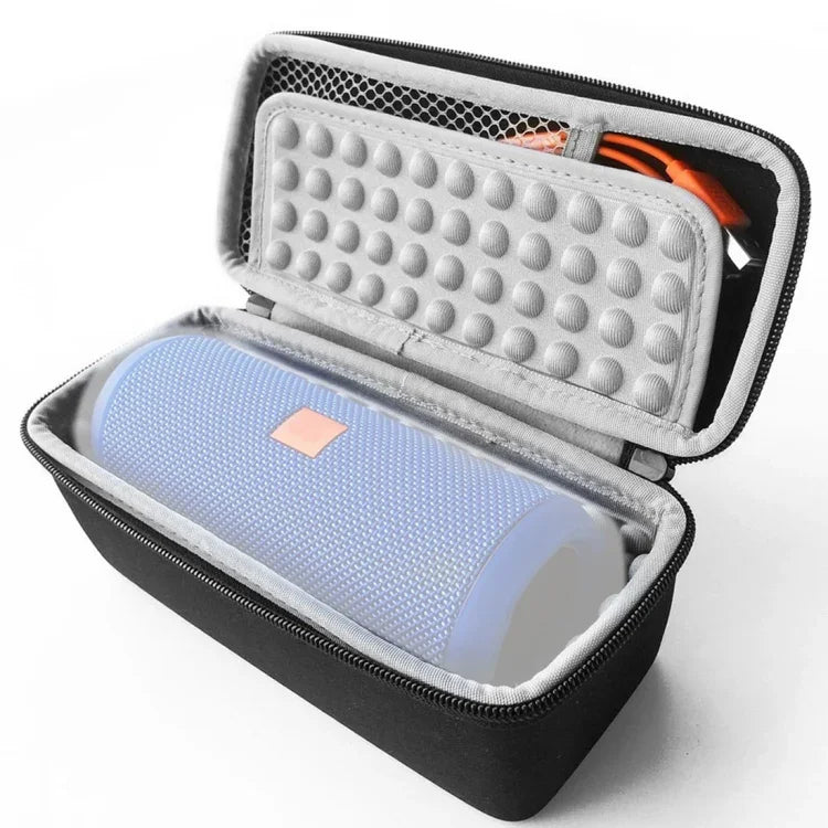 Estojo Rígido de Transporte para Viagem para Coluna Bluetooth JBL Flip 1 / 2 / 3 / 4, Tamanho: 22cm x 9cm x 8,5cm, Estojo para Coluna Bluetooth