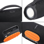 BOX3 MINI Coluna Estéreo Bluetooth Portátil Resistente a Salpicos com Microfone Integrado