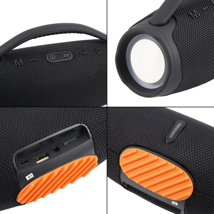BOX3 MINI Coluna Estéreo Bluetooth Portátil Resistente a Salpicos com Microfone Integrado