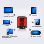 Coluna Bluetooth WS-887 com Cordão, Suporta Chamadas Mãos Livres, Rádio FM, Disco U, Cartão TF e Entrada AUX