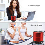 Coluna Bluetooth WS-887 com Cordão, Suporta Chamadas Mãos Livres, Rádio FM, Disco U, Cartão TF e Entrada AUX