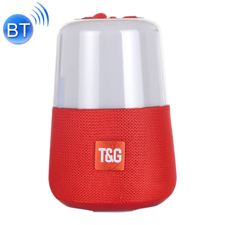 Coluna Estéreo Bluetooth Sem Fios Portátil T&G TG168 com Alça, Microfone Integrado, Suporta Luz LED Intermitente, Cartão TF, Disco U, Entrada AUX e Rádio FM, TG168