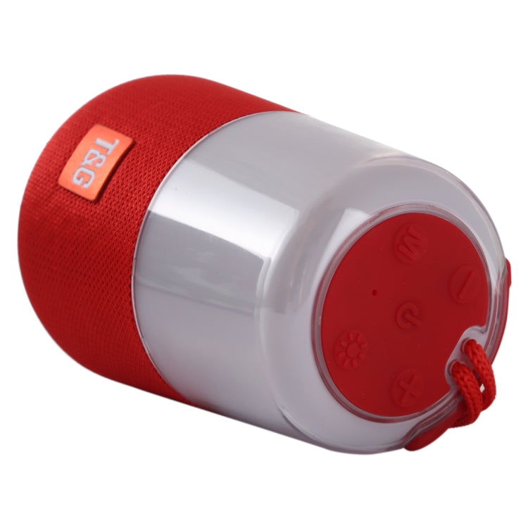 Coluna Estéreo Bluetooth Sem Fios Portátil T&G TG168 com Alça, Microfone Integrado, Suporta Luz LED Intermitente, Cartão TF, Disco U, Entrada AUX e Rádio FM, TG168