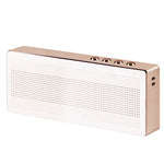 Coluna Bluetooth Multifuncional YM370 com Microfone, Suporta Chamadas Mãos Livres e Cartão TF