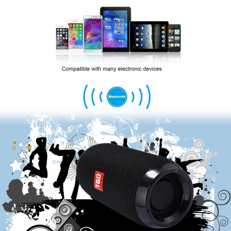 Com Microfone Integrado, Suporta Chamadas Mãos Livres, Cartão TF, Entrada AUX e Rádio FM, Distância Bluetooth: 10m, TG117, TG1127