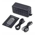 Coluna Bluetooth Impermeável Z18 3ATM com Gancho para Pendurar, Suporta Chamadas Mãos Livres, Cartão TF e Entrada AUX