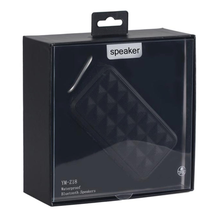 Coluna Bluetooth Impermeável Z18 3ATM com Gancho para Pendurar, Suporta Chamadas Mãos Livres, Cartão TF e Entrada AUX