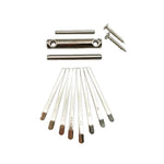 Kit de Acessórios para Kalimba com 2 Peças de Teclas de Piano de Polegar de 8 Tons, 2 Peças 8 Tons