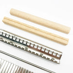 Kit de Acessórios para Kalimba com 2 Peças de Teclas de Piano de Polegar de 17 Tons, 2 Peças 17 Tons