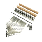 Kit de Acessórios para Teclas de Piano Kalimba de Polegar de 21 Tons, 21 Tons