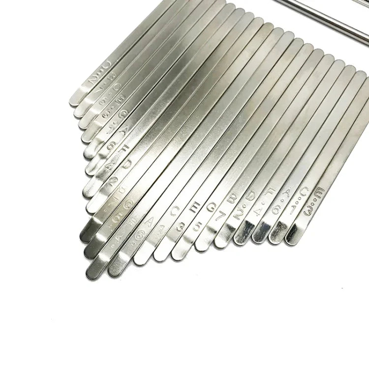 Kit de Acessórios para Teclas de Piano Kalimba de Polegar de 21 Tons, 21 Tons