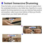 Hyperdrum Kit de Bateria Virtual Somatosensorial Instrumento Musical Inteligente Portátil, Hyperdrum Bateria Virtual Somatosensorial