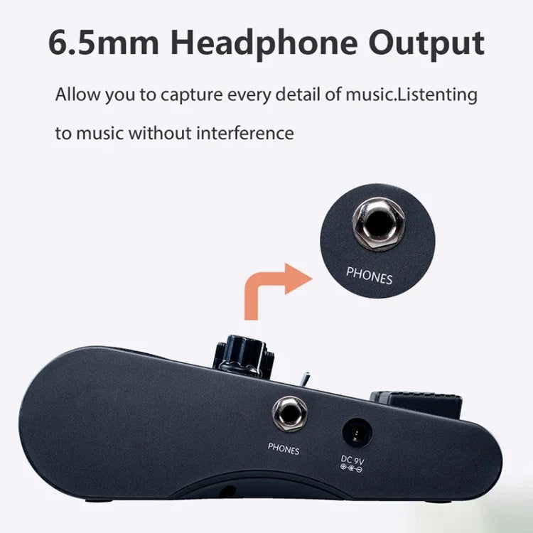 JOYO JAM BUDDY Bluetooth 4.0 Altifalante Pequeno para Guitarra com Duplo Canal e Efector com Carregamento