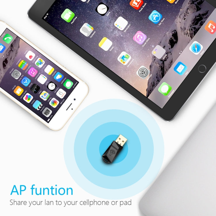 Adaptador USB WiFi Rocketek RT-WL3 300 Mbps 802.11 n/a/g