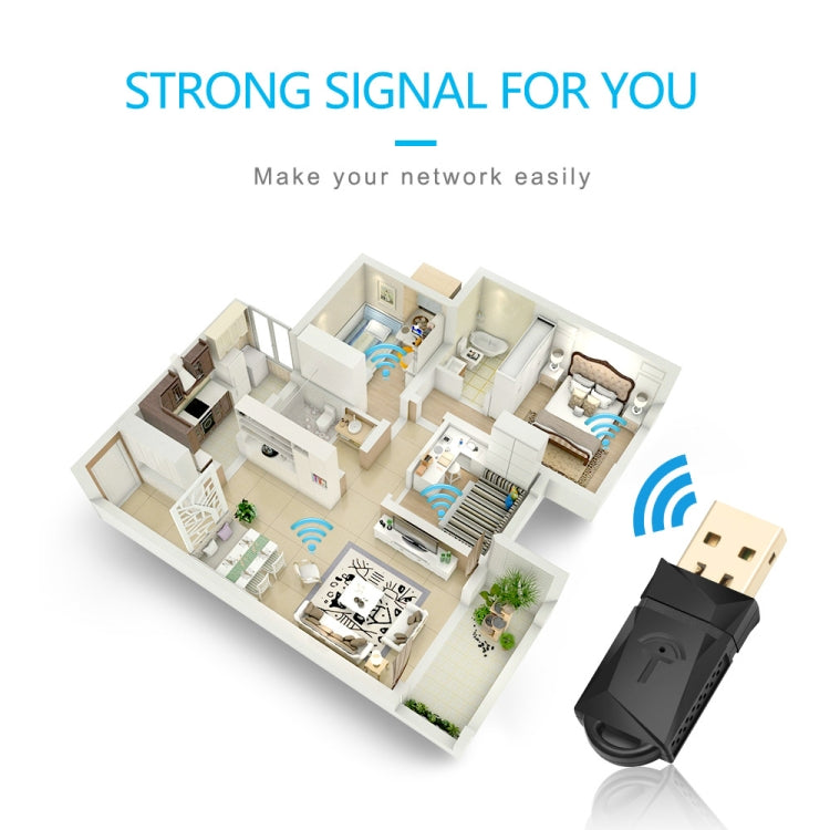 Adaptador USB WiFi Rocketek RT-WL3 300 Mbps 802.11 n/a/g