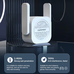 Repetidor Amplificador Wireless Dual Band 1200Mbps COMFAST CF-WR765AC com Antena Externa, CF-WR765AC