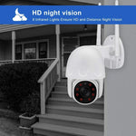 Tuya QX45 Câmara IP Sem Fios 2.4G IP65 Impermeável Full HD 1080P, Suporta Detecção de Movimento & Áudio Bidirecional & Visão Noturna & Cartão TF, Ficha AU, Suporta Detecção de Movimento
