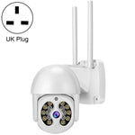 Tuya QX56 Câmara IP Sem Fios 2.4G IP66 Impermeável 3.0 Megapixels, Suporta Amazon Alexa & Google Home & Detecção de Movimento & Áudio Bidirecional & Visão Noturna a Cores & Cartão TF, Ficha EU, Suporta Amazon Alexa & Google Home