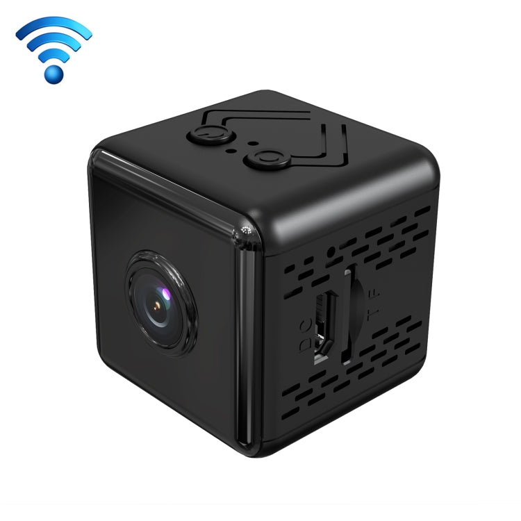 X6D Câmara Mini de Vigilância Doméstica Sem Fios 720P, Suporta Visão Noturna Infravermelha & Detecção de Movimento & Cartão TF, 720P