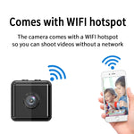 X6D Câmara Mini de Vigilância Doméstica Sem Fios 720P, Suporta Visão Noturna Infravermelha & Detecção de Movimento & Cartão TF, 720P