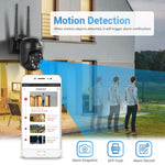 ESCAM WNK618 Câmara Dome Sem Fios de 3.0 Milhões de Pixels, Sistema de Segurança NVR HD de 8 Canais, Suporta Detecção de Movimento, Áudio Bidirecional, Visão Noturna a Cores e Cartão TF, Plugue UE, WNK618
