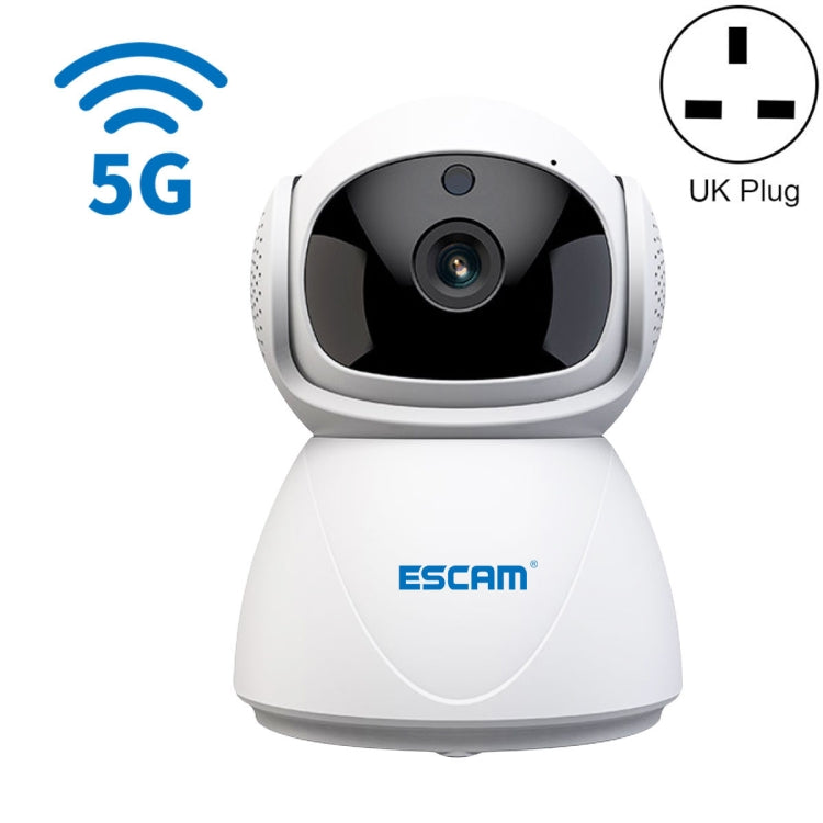 ESCAM PT201 HD 1080P Câmara IP WiFi Dual-Band, Suporta Visão Noturna / Detecção de Movimento / Seguimento Automático / Cartão TF / Áudio Bidirecional, Ficha EU, PT201
