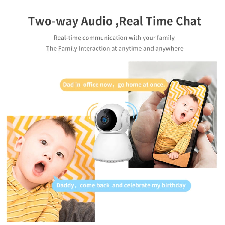 Câmara IP Pan-Tilt V380 YT24 3.0MP WiFi de Segurança Inteligente, Suporta Cartão TF / Áudio Bidirecional / Detecção de Movimento / Visão Noturna, YT24 3.0MP
