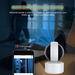 Câmara IP WiFi de Segurança Inteligente YT50-2 3.0MP Rotação 360, Suporta Cartão TF / Áudio Bidirecional / Deteção de Movimento / Visão Noturna, YT50-2