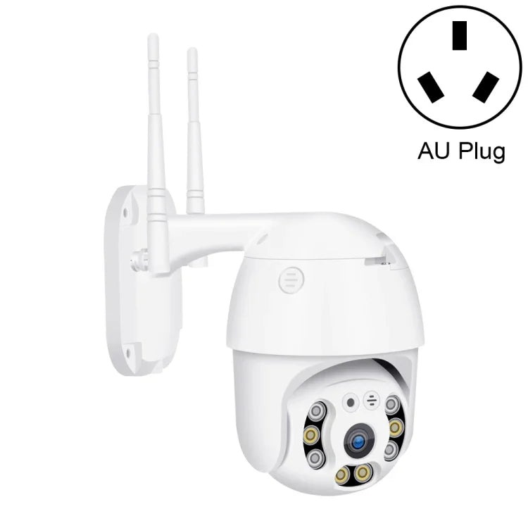 Câmara IP WiFi HD 1080P QX21, Suporta Visão Noturna & Detecção de Movimento & Áudio Bidirecional & Cartão TF, Ficha AU, QX21