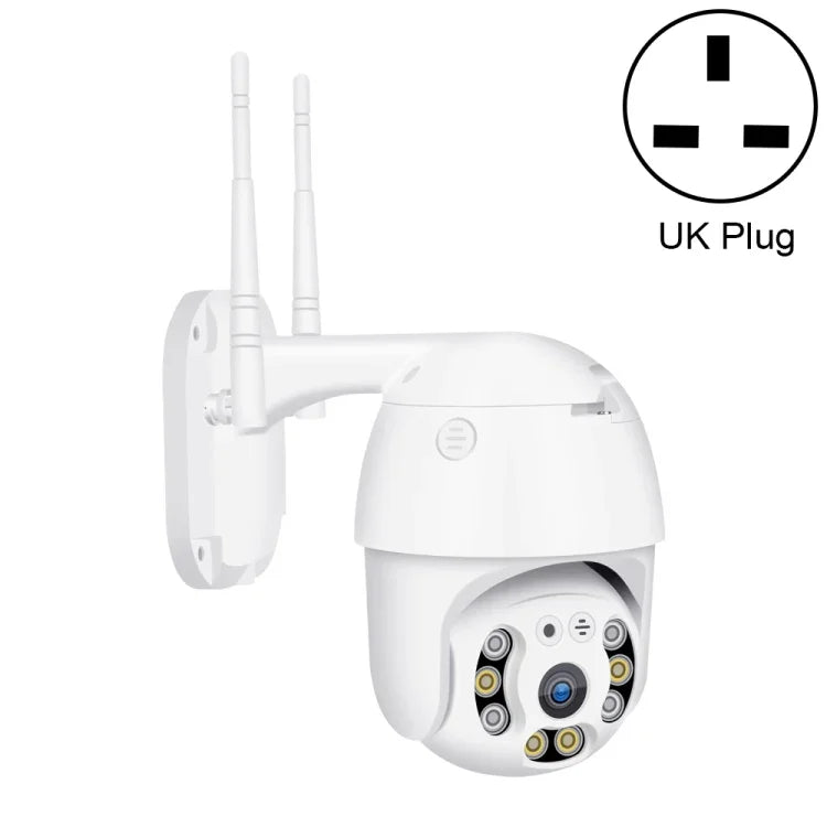 Câmara IP WiFi HD 1080P QX21, Suporta Visão Noturna & Detecção de Movimento & Áudio Bidirecional & Cartão TF, Ficha AU, QX21