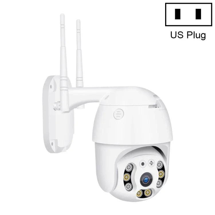Câmara IP WiFi HD 1080P QX21, Suporta Visão Noturna & Detecção de Movimento & Áudio Bidirecional & Cartão TF, Ficha AU, QX21