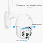 Câmara IP WiFi HD 1080P QX21, Suporta Visão Noturna & Detecção de Movimento & Áudio Bidirecional & Cartão TF, Ficha AU, QX21