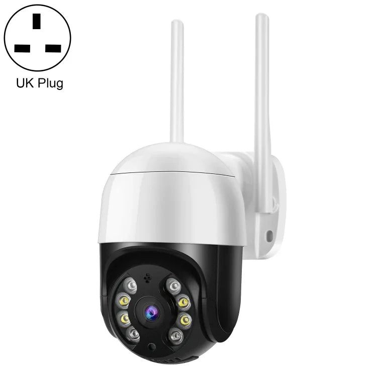 Câmara IP WiFi QX29 3.0MP HD, Suporta Visão Noturna & Deteção de Movimento & Áudio Bidirecional & Cartão TF, Ficha AU, QX29