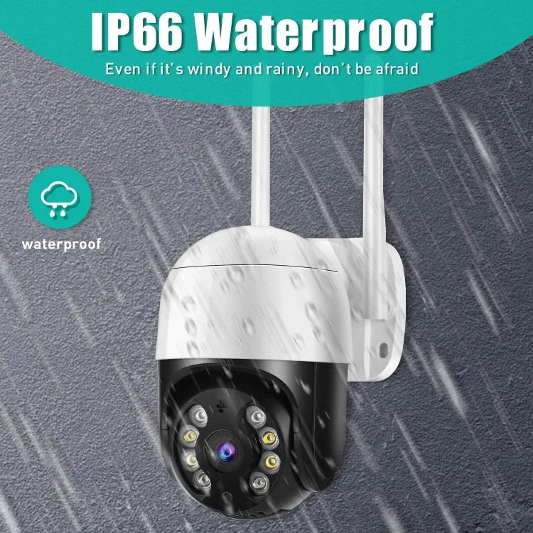 Câmara IP WiFi QX29 3.0MP HD, Suporta Visão Noturna & Deteção de Movimento & Áudio Bidirecional & Cartão TF, Ficha AU, QX29