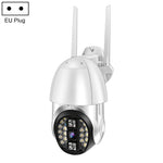 Câmara Panorâmica PTZ WIFI Rotativa 360 Graus 1080P QX33, Suporta Cor Total Dia e Noite & Intercomunicador de Voz Bidirecional & Alarme de Detecção de Movimento & Reprodução de Vídeo & Cartão TF de 64GB, Ficha AU, QX33