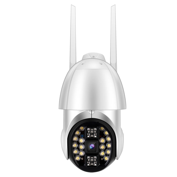 Câmara Panorâmica PTZ WIFI Rotativa 360 Graus 1080P QX33, Suporta Cor Total Dia e Noite & Intercomunicador de Voz Bidirecional & Alarme de Detecção de Movimento & Reprodução de Vídeo & Cartão TF de 64GB, Ficha AU, QX33