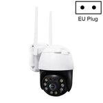 QX36 1080P 3.0MP Lente 3.6mm IP65 à prova de água PTZ Câmara WIFI Rotativa 360 Graus, Suporte para Cor Completa Dia e Noite & Intercomunicador Bidirecional & Detecção de Movimento Humanoide & Reprodução de Vídeo & Cartão TF 128GB, Ficha AU, QX36