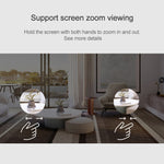 Câmara HD WiFi Sem Fios com 10 Luzes IR Visão Noturna Q10 para Exterior com Rotação Remota por Telemóvel, Suporta Vídeo de Deteção de Movimento / Alarme e Gravação, Ficha UK, Q10 Visão Noturna IR