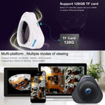 ESCAM Q8 Câmara IP WiFi 960P com Lente Olho de Peixe 360 Graus 1.3MP, Suporta Deteção de Movimento / Visão Noturna, Distância IR: 5-10m, Ficha AU, Q8 Ficha US, Q8  Ficha AU, Q8 Ficha EU, Q8 Ficha UK