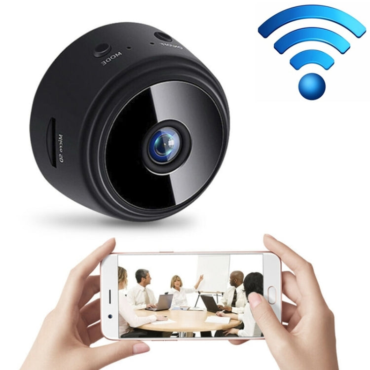 Câmara de Rede Sem Fios Wifi A9 720P Gravador Grande Angular, A9 720P (Branco), A9 720P (Preto)