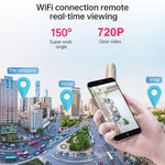 Câmara de Rede Sem Fios Wifi A9 720P Gravador Grande Angular, A9 720P (Branco), A9 720P (Preto)