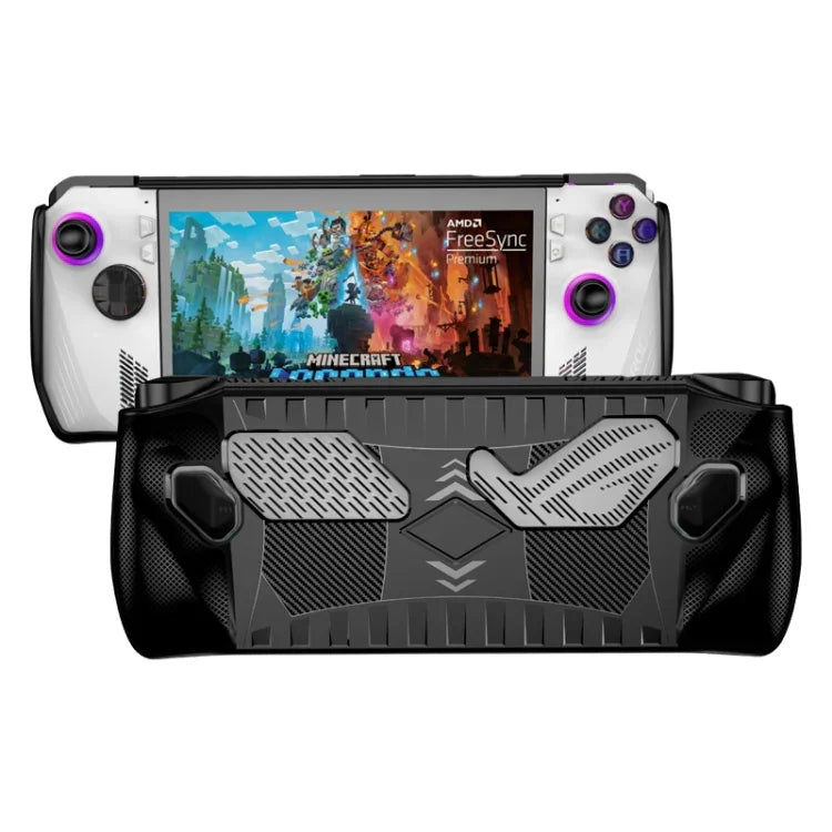 Capa Protetora TPU para Consola de Jogo ASUS ROG Ally, Capa TPU (Preto), Capa TPU (Branco)